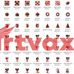 Christmas Baby Clipart Bundle