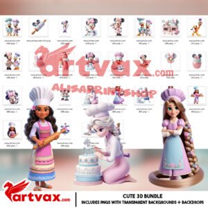 Disney Baking Clipart