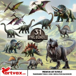 Dinosaur PNG Bundle