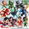 Justice League PNG Bundle