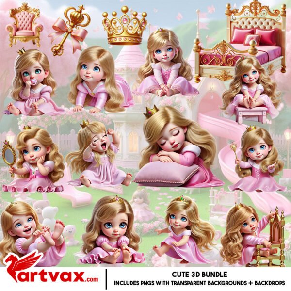 Briar Rose PNG Bundle