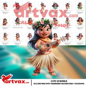 Lilo and Stitch Clipart Bundle