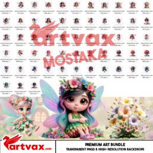 Fairy Clipart PNG Bundle