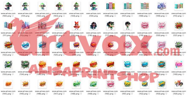 Powerpuff Girls PNG Bundle