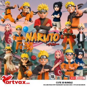 Naruto PNG Clipart Bundle