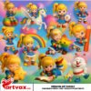 Rainbow Brite Inspired 3D PNG Bundle