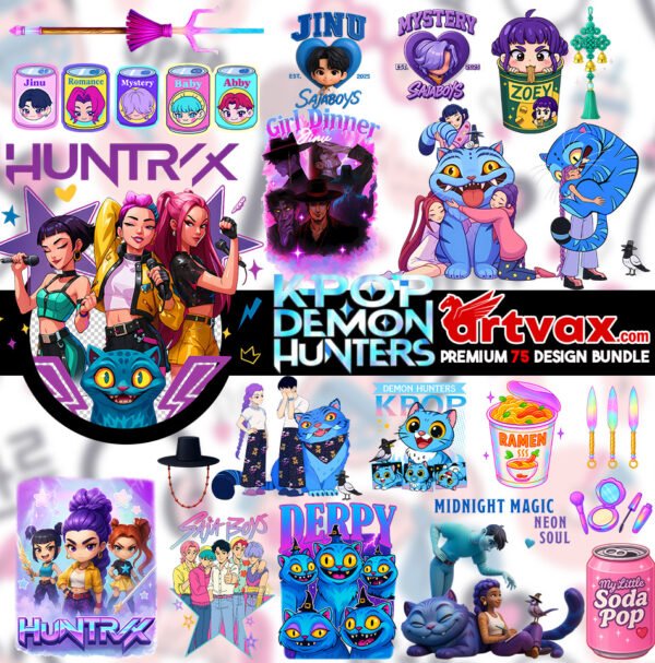 Kpop Demon Hunters Clipart