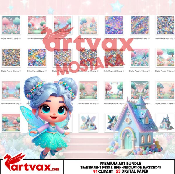 Fairy Clipart Bundle