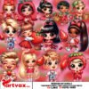 Strawberry Kids Clipart Bundle