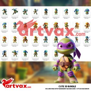 Ninja Turtles PNG Bundle