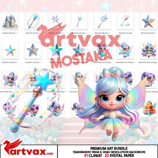 Fairy Clipart Bundle