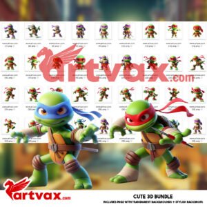 Ninja Turtles PNG Bundle