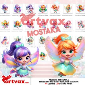 Fairy Clipart Bundle