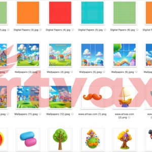 Mundo Bita 3D Clipart Bundle