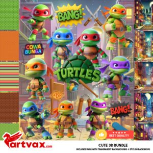 Ninja Turtles PNG Bundle