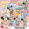 Hippie Minnie Clipart PNG