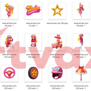 Penelope Charmosa Clipart Bundle