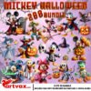 Mickey Halloween Clipart Bundle