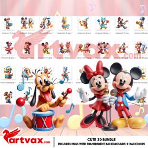 Disney Musical Clipart Bundle