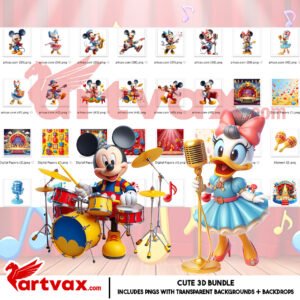 Disney Musical Clipart Bundle