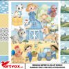 Farm Animals Watercolor Clipart