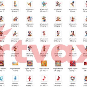 Disney Musical Clipart Bundle