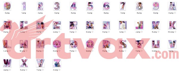 Kpop Demon Hunters Font