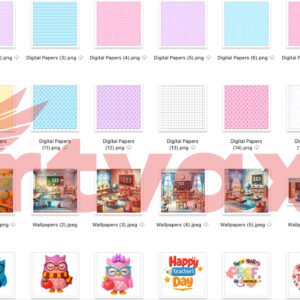Happy Teacher’s Day Clipart Bundle