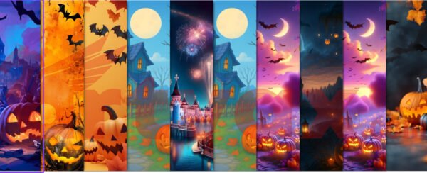 Mickey Halloween Clipart Bundle