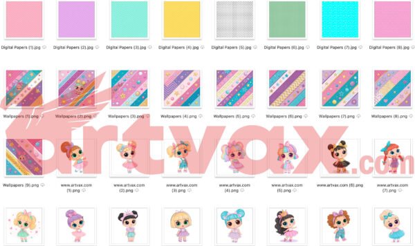 LOL Surprise Clipart Bundle