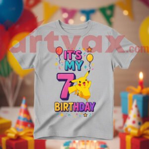 Pikachu Birthday PNG Bundle