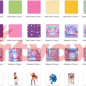 Kpop Demon Hunters 3D Bundle