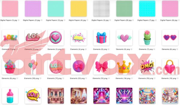 LOL Surprise PNG Bundle