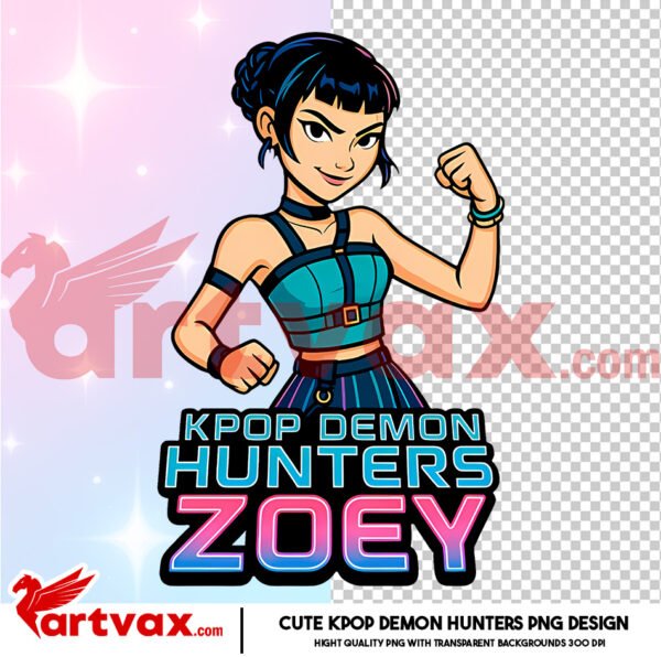 Kpop Demon Hunters PNG Bundle