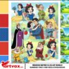 Snow White Clipart Bundle