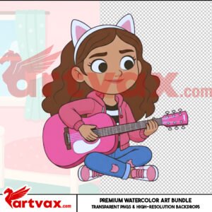Gabby's Dollhouse Clipart Bundle