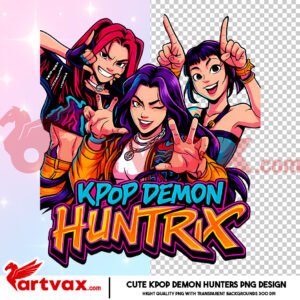 Kpop Demon Hunters PNG Bundle