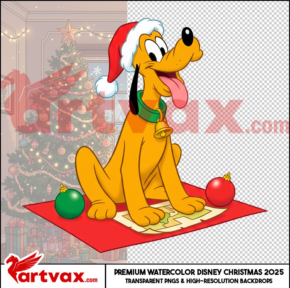 Disney Christmas Clipart Bundle
