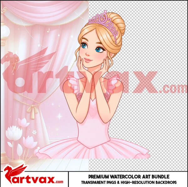 Ballerina Clipart Bundle