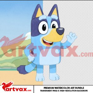 Bluey Clipart Bundle