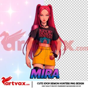Kpop Demon Hunters PNG Bundle
