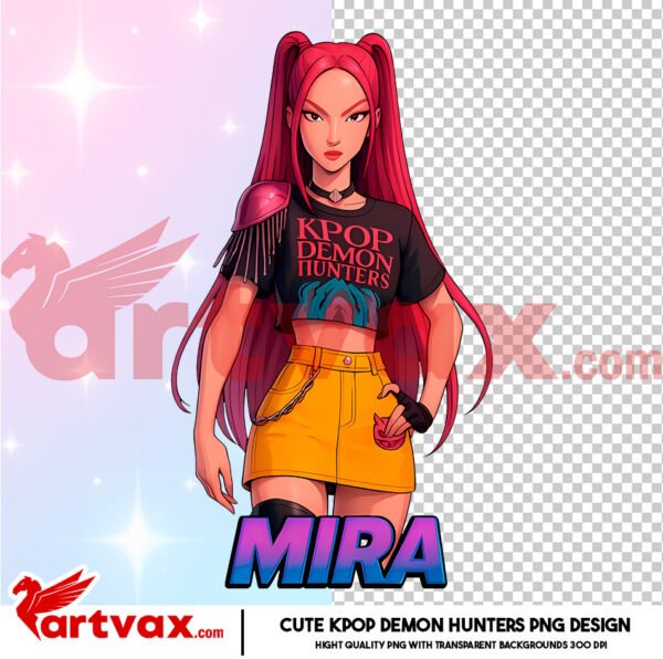 Kpop Demon Hunters PNG Bundle