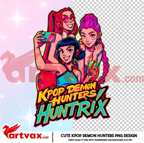 Kpop Demon Hunters PNG Bundle