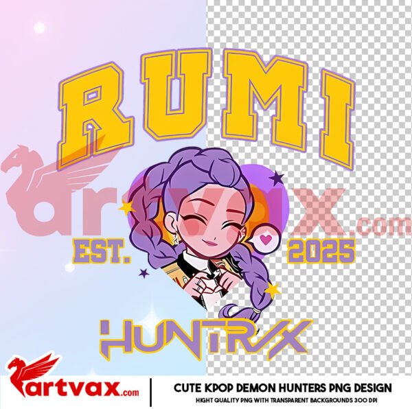 Huntrix KPop Demon Hunters PNG Bundle