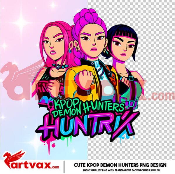 Kpop Demon Hunters PNG Bundle