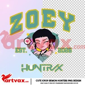 Huntrix KPop Demon Hunters PNG Bundle