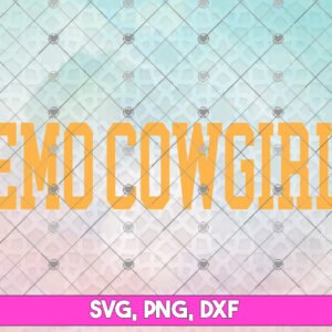 Emo Cowgirl Megan Moroney SVG
