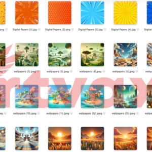 Dragon Ball Z Clipart Bundle