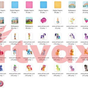 My Little Pony Clipart Bundle