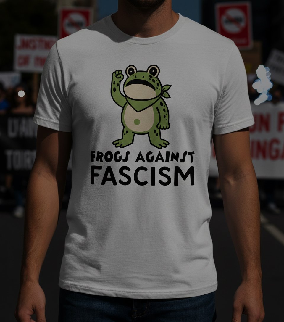 Frogs Against Fascism SVG